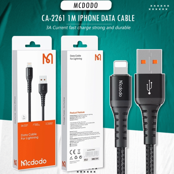 Mcdodo usb to ligitng