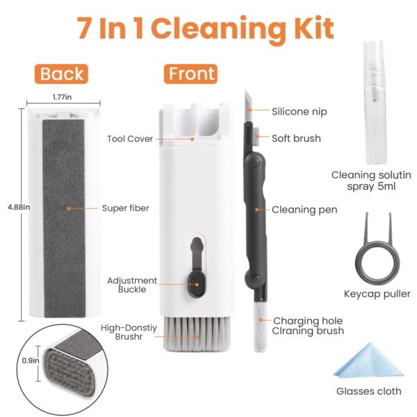 7 in 1 cleaner headphone keyboard