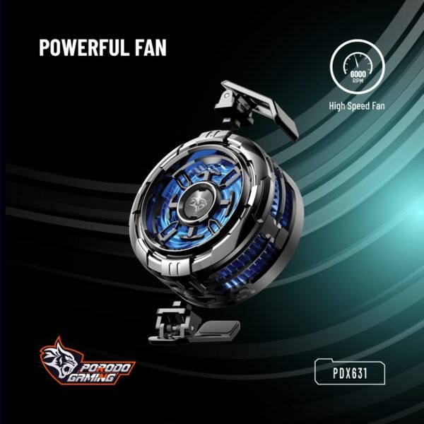 Porodo Gaming Semiconductor Magsafe Mobile Cooling Fan