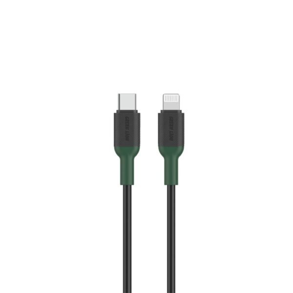 Green Lion USB-C to Lightning TPE Cable 1M PD 20W - White