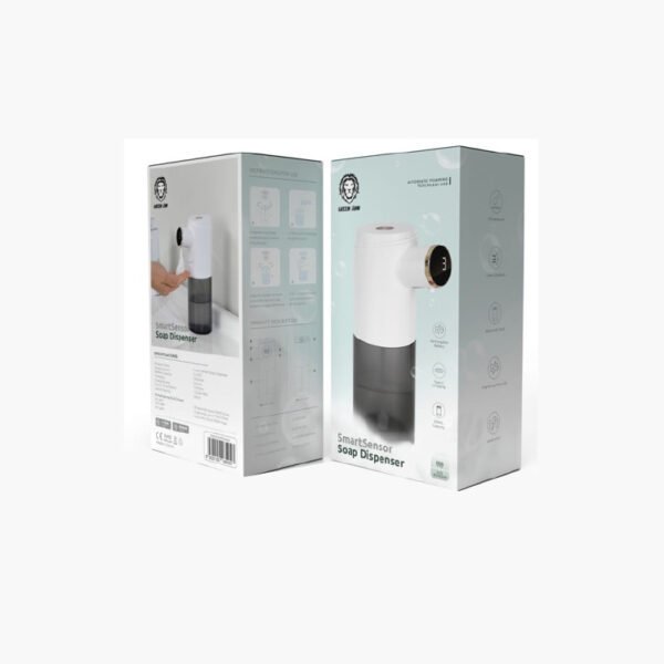 Green Smart Sensor Soap Dispenser - White