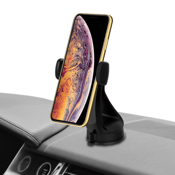 Devia Universal Suction Pad Car Mount Black