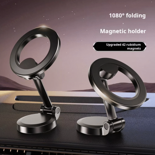 Magnetic phone holder ring