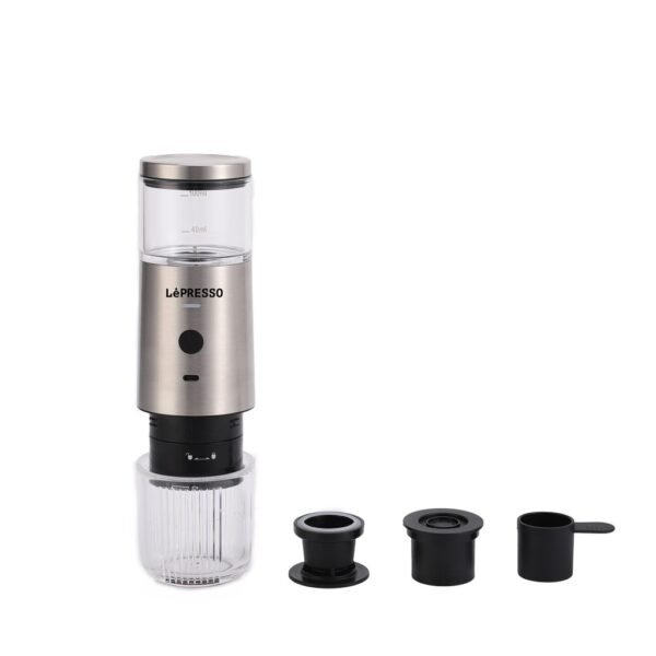 Lepresso Stainless Steel Portable Espresso Maker