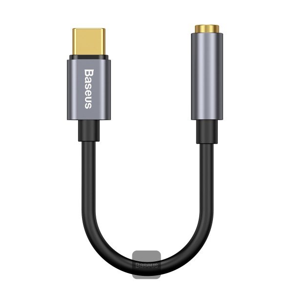 Baseus Type-C Male to 3.5mm Female Adapter L54 Grey