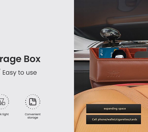 Brave Car Storage Organizer BSB-01C Brown
