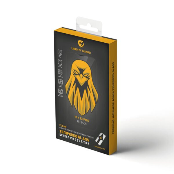LIBERTY GUARD Full Cover Clear Rounded