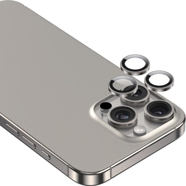 Green Lion Classic Camera Lens for iPhone 16 Pro/Pro Max - Silver