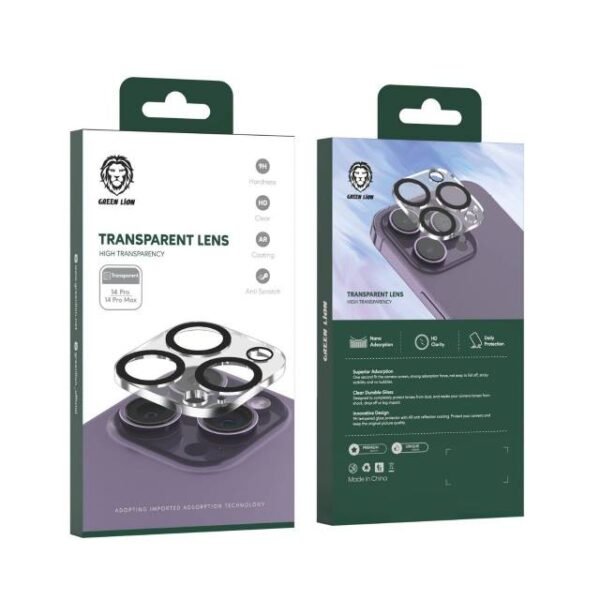 Green Lion Transparent Lens Protector for iPhone 14 Pro / 14 Pr