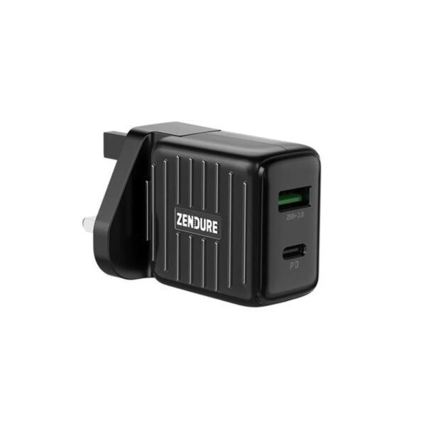 Zendure SuperPort wall charger 2-Port PD 20W Black