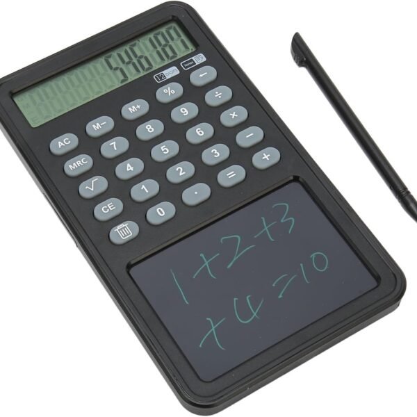 Calalator with notepad