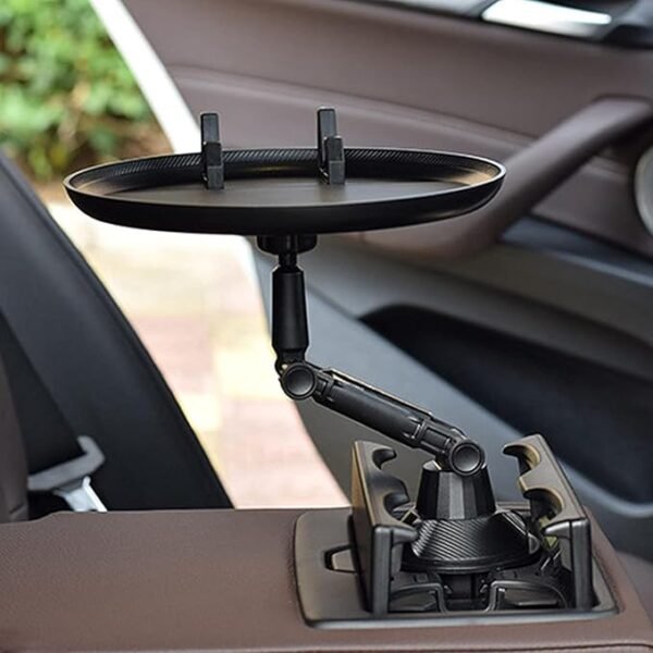 Cup phone tray for car