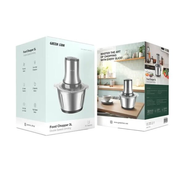 Green Lion Food Grinder - Silver