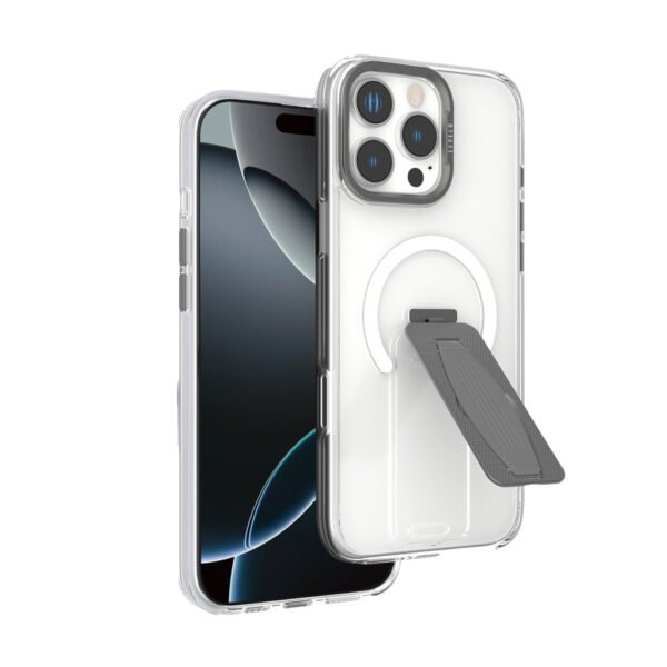 } Levelo Morphix Magsafe Grip Case For iPhone 16 Pro - Gray