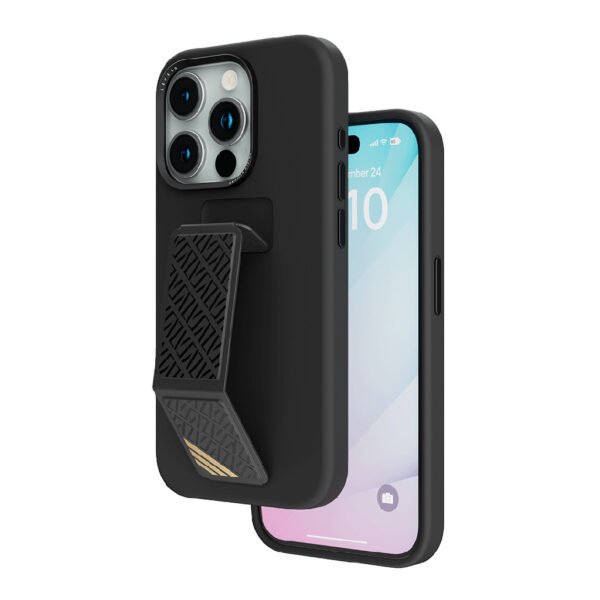 } Levelo Morphix Case For iPhone 15 Pro - Black