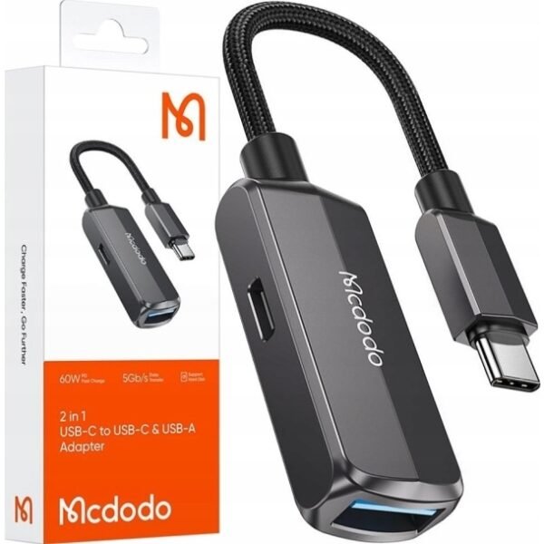 Mcdodo 2 in 1 USB C To USB C & USB Adapter