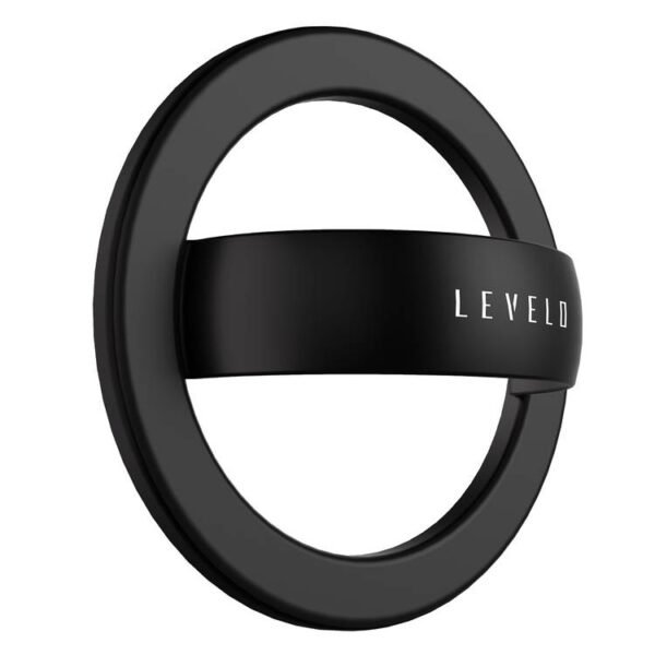 Levelo Luna MagSafe Phone Ring Holder - Black