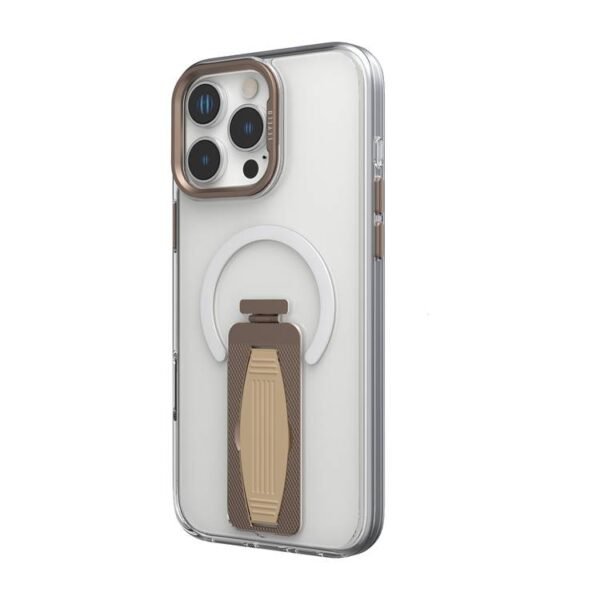 Levelo Morphix Magsafe Grip Case For iPhone 16 Pro Max- Desert Rose