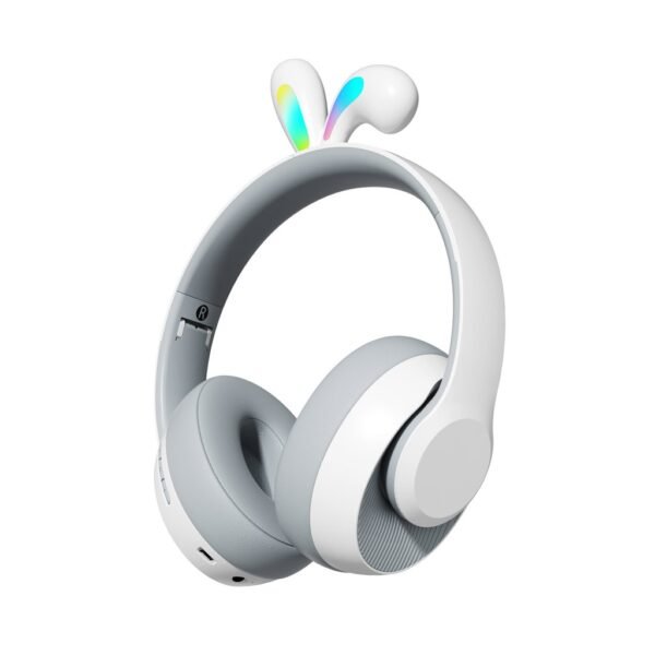 Soundtec By Porodo Kids Wireless Headphone Rabbit Ears LED Lights