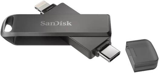 SanDisk Flash Drive Luxe 256GB for Iphone, type c