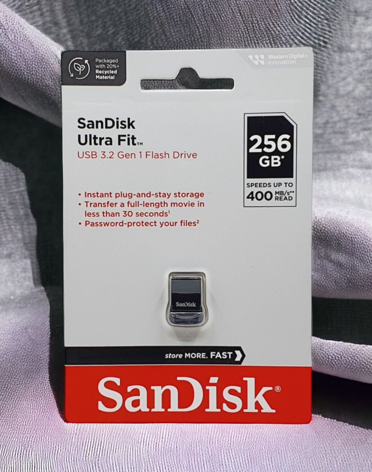 SanDisk Ultra Fit 256GB USB 3.2 Gen - Image 1