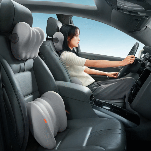 Baseus ComfortRide Car Lumbar Pillow Gray