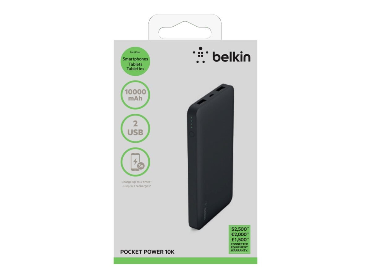 Belkin pwerbank 10K 3x faster before 17 -11 - Image 1