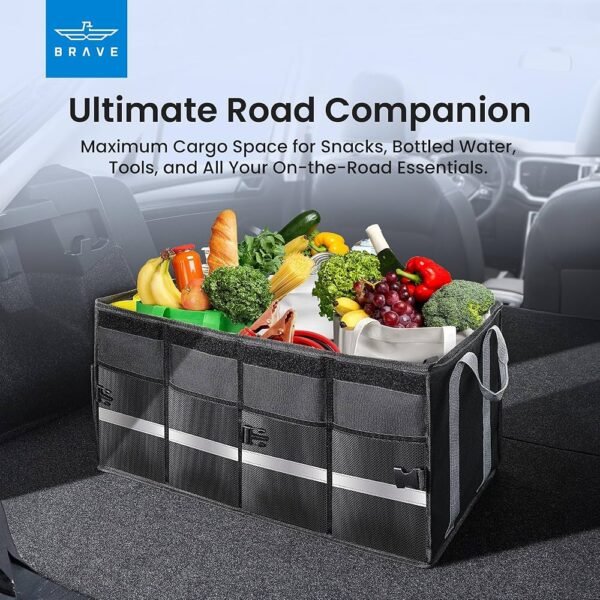 Brave Car Organizer Pro Car Storage Box 60Ltr BSB-01