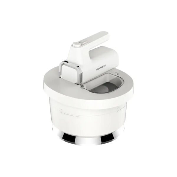 Porodo Lifestyle Spill-Proof Dual Mode Mixer White/Silver