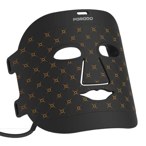 Porodo Lifestyle Red Light Therapy Face Mask-Black