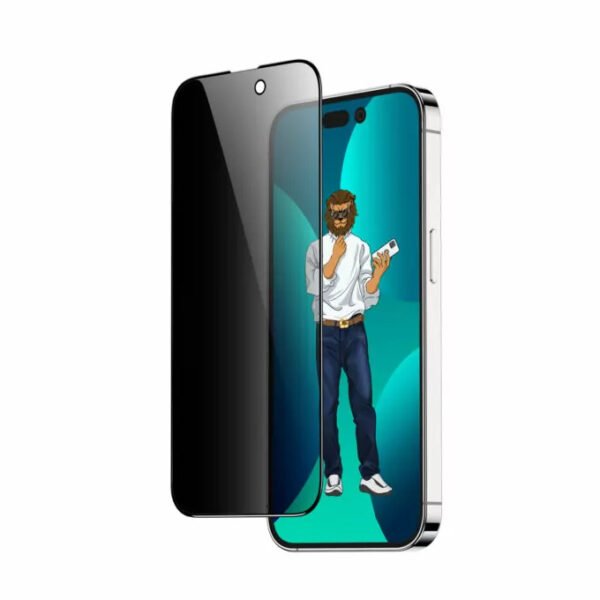 Green 9H Steve Privacy Full Glass Screen