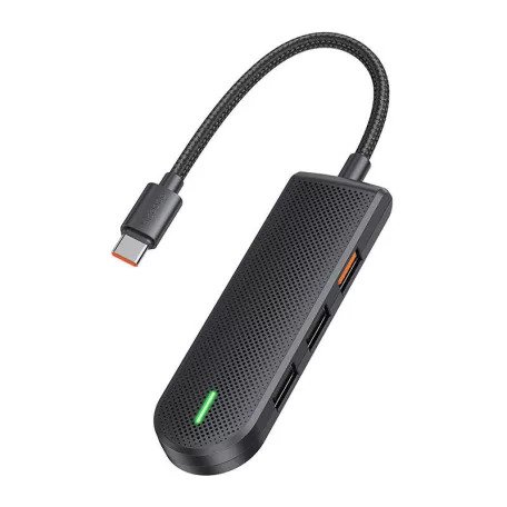 MCDODO 5 in 1 USB-C Docking Station (USB2.02, USB3.01, SD/TF Card Slot*1) Black
