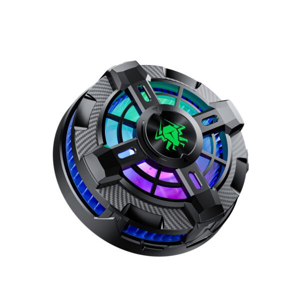 LEXTONE EX1 Pro Mobile Phone Tablet Radiator Semiconductor Cooling Back Clip RGB Light Magnetic Fan