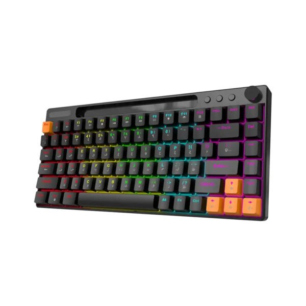 Porodo Gaming 84 Keys Mechanical Gaming Keyboard-Black
