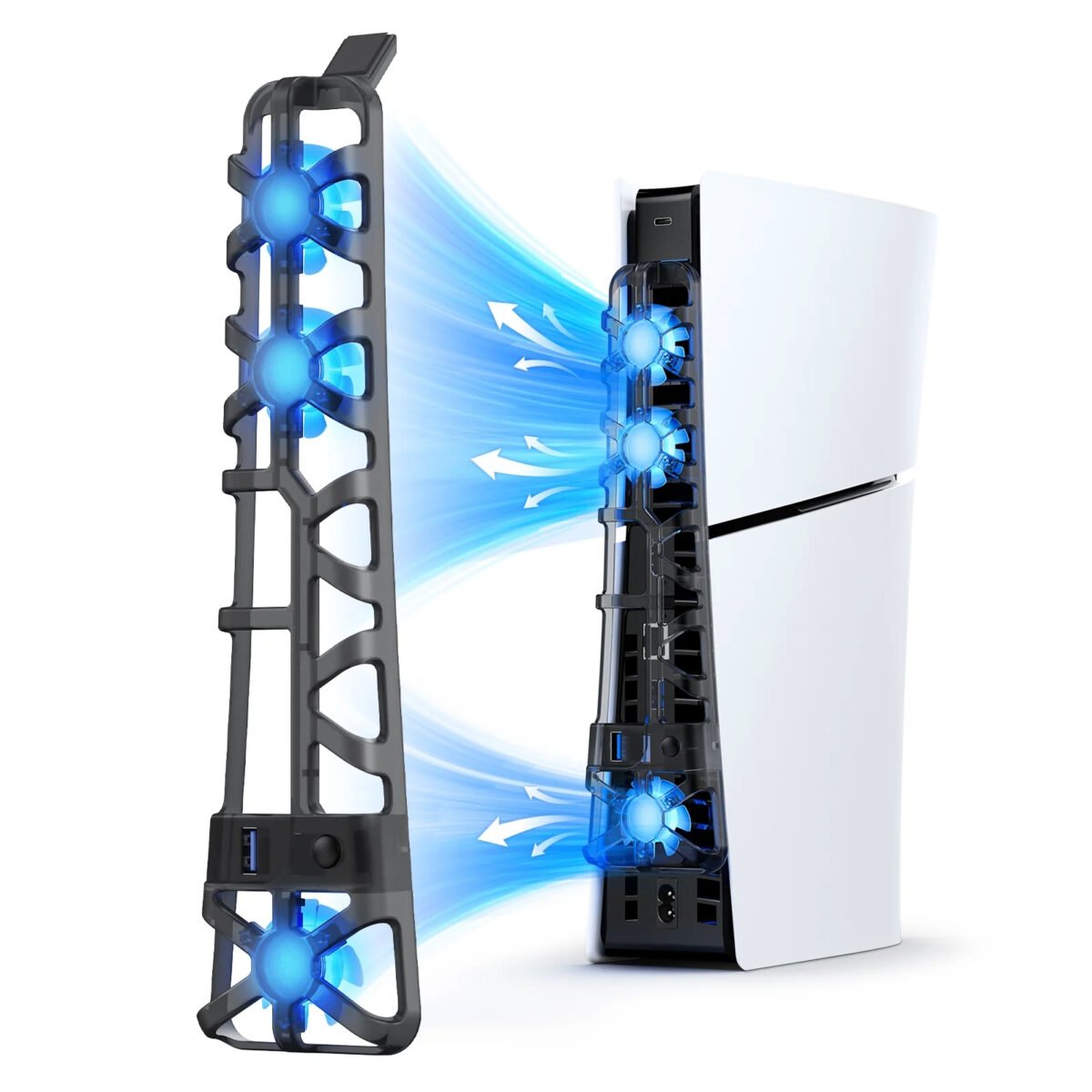 Cooling for PS5 Front with 3 Fans - Image 1