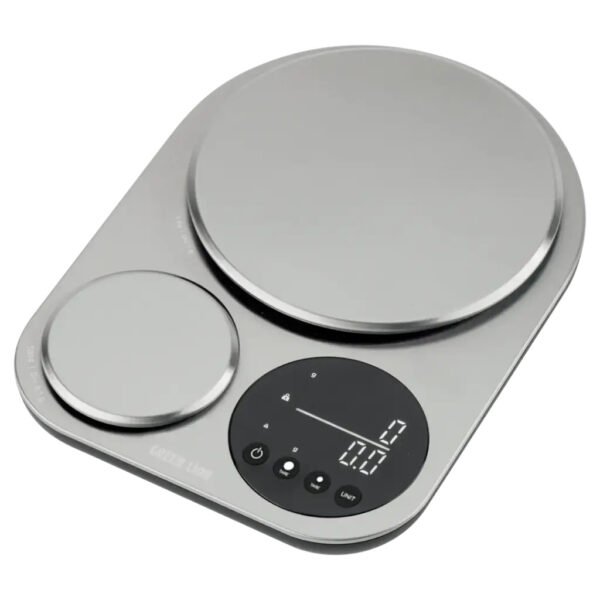 Green Lion Dual Kitchen Scale - Silve