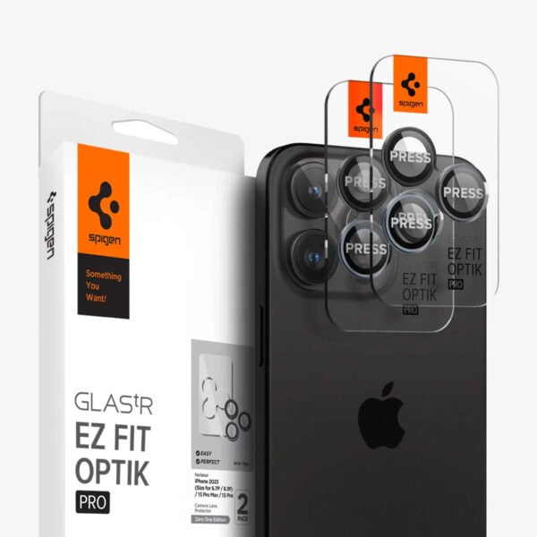 Spigen Glastr Ez Fit lens Guard Ip16 Pro and Pro MAx