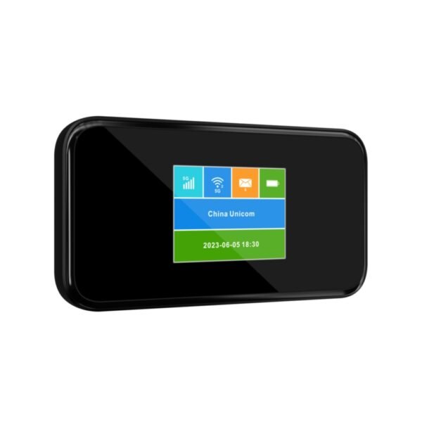 } Porodo Portable MiFi 5G Wireless Router 5000mAh - Black