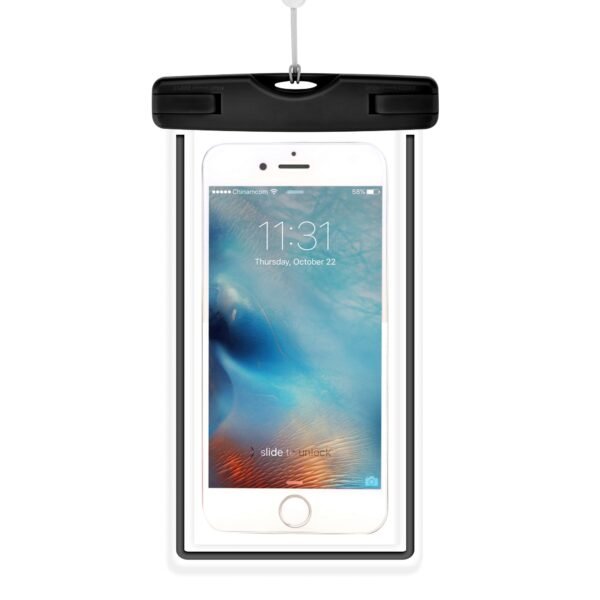 Devia Ranger Fluorescence Waterproof Bag for 5.5" and below models - Black