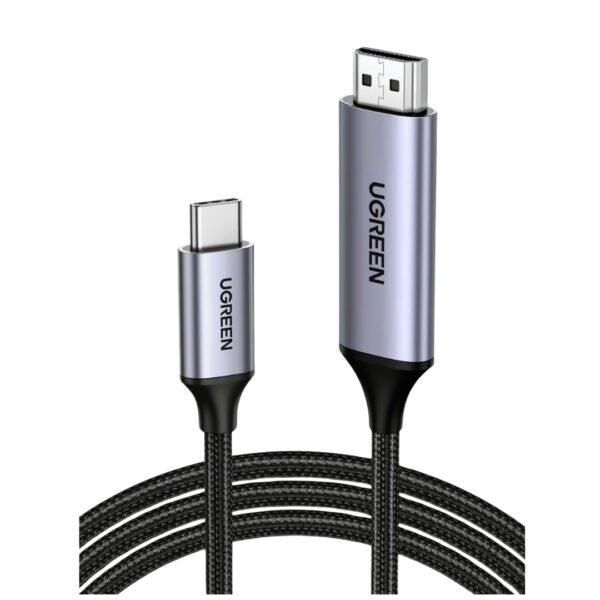 UG-CBL-USBC-HDMI-MM142-1.5M - Ugreen USB-C to HDMI Male to Male Cable Aluminum Shell 1.5m (Gray)