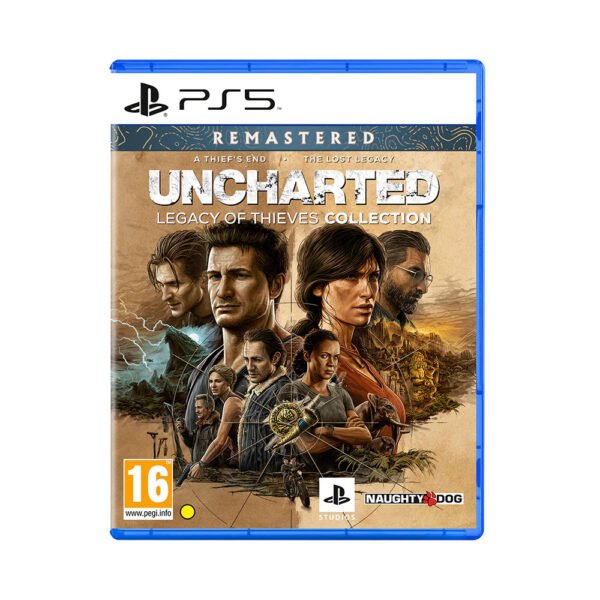 Uncharted Legacy of Thieves Collection CD Game for PlayStation 5